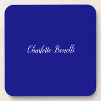 Marinho mínimo profissional azul