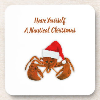 Porta-copo Maritime Santa Lobster