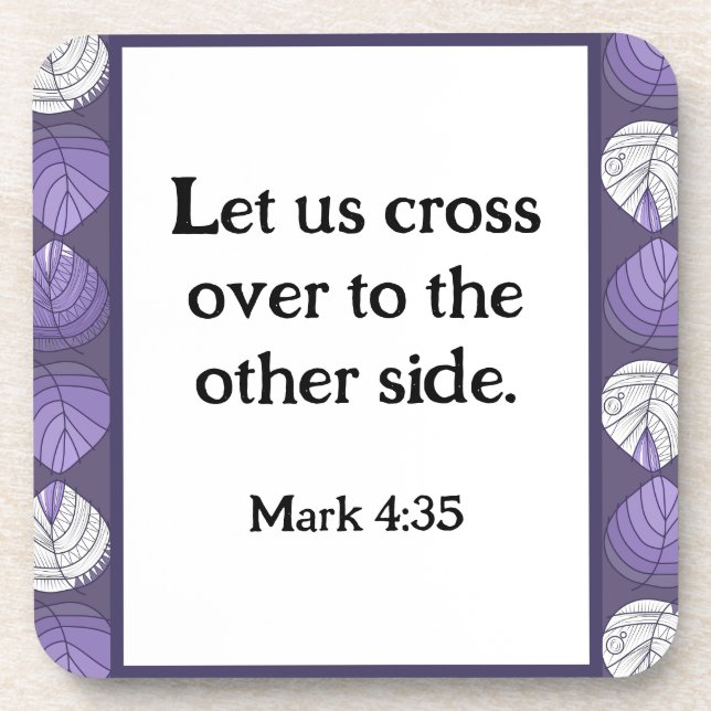 Porta-copo Mark 4:35 Cabeça De Peixe Sai Lilac (Frente)