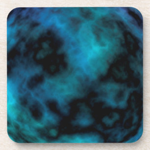 Porta-copo Mármaco Azul Faux