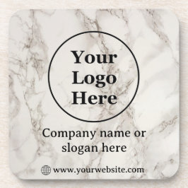 Porta-copo Mármore bege