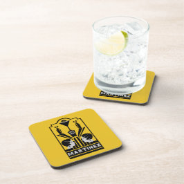 Porta-copo Martinez Cocktail Art Deco