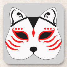 Máscara japonesa do gato