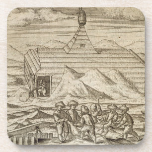 Porta-copo Matança do grupo e ursos do descascamento, fora da