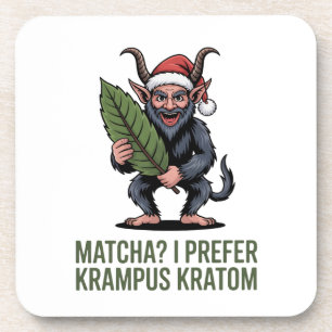 Porta-copo Matcha? Eu Prefiro Krampus Kratom Natal Divertido
