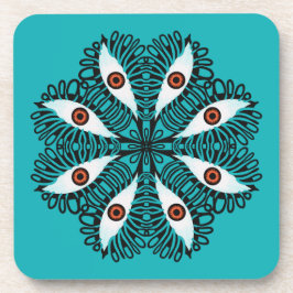 Porta-copo Mau olhos estranhos, trilho