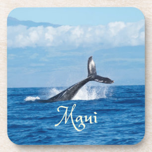 Porta-copo Maui Hawaii Ocean Whale Tail