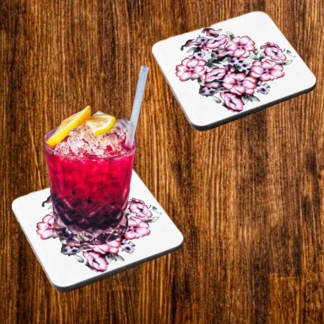 Porta-copo May Bloom-II (A pretty way to protect your table surfaces!)