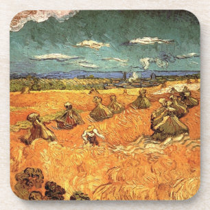 Porta-copo Medas de Trigo com Ceifador por Vincent van Gogh