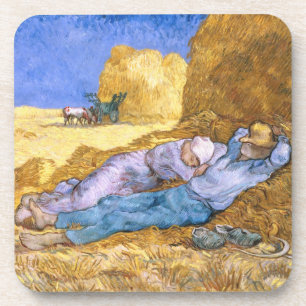 Porta-copo Meio-dia de Vincent van Gogh  , o Siesta, após o