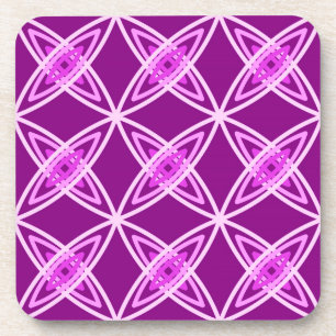 Porta-copo meio século Atômica Moderno - Roxo Ametista