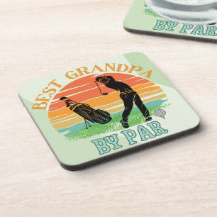Porta-copo Melhor Avô Por Par Golf Sunset