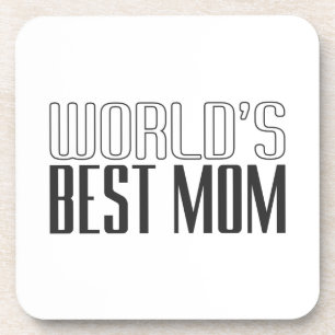 Porta-copo Melhor Dia de as mães da Mãe do Mundo  Porta cop