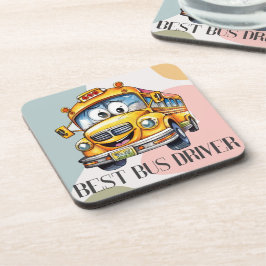 Porta-copo Melhor Driver de Barramento Escolar de Cartoons Am