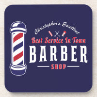 Melhor Lista de Serviço de Barber Monograma de Bar