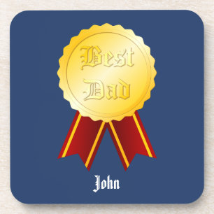 Porta-copo Melhor Medalha de Fita para Papai Dia dos Pais