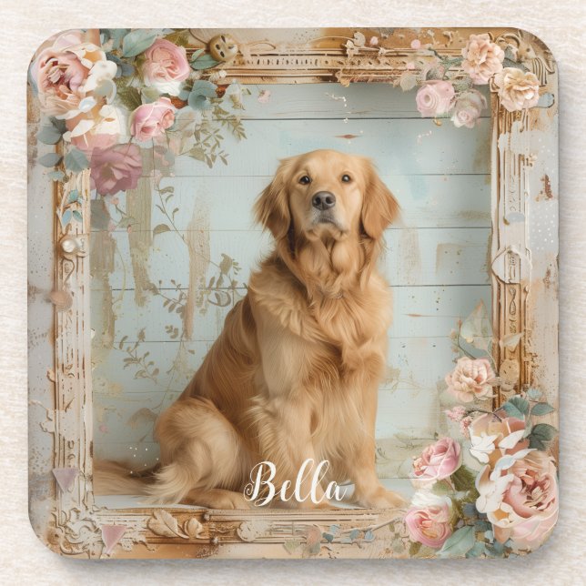 Porta-copo Melhores Amigas Mãe do Cachorro Labrador  (Frente)