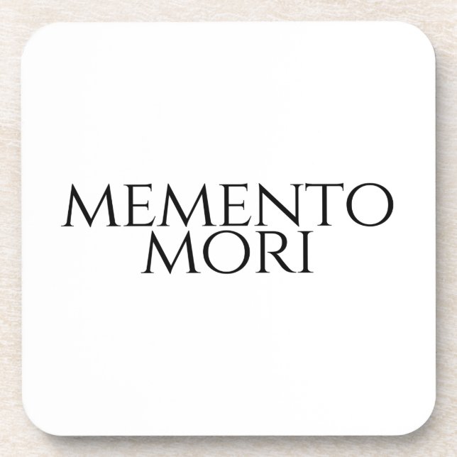 Porta-copo Memento Mori (Frente)