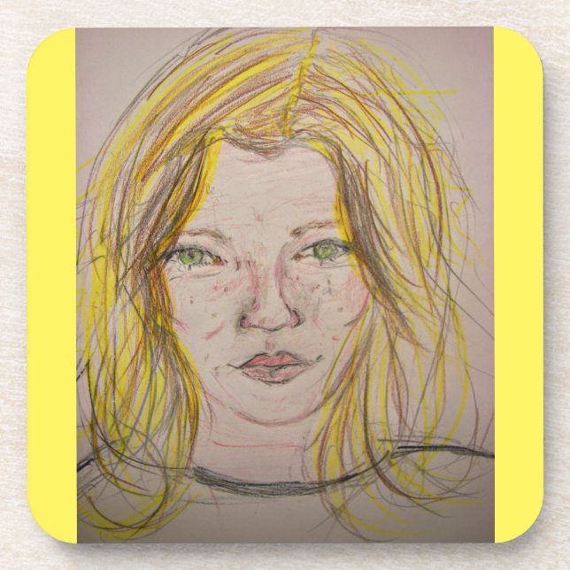 Porta-copo Menina Modelo (Frente)