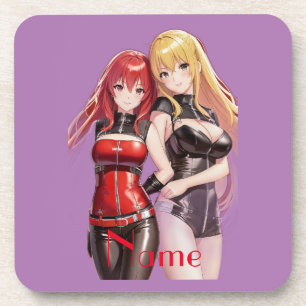 Porta-copo Meninas bonitas Animam Thunder_Cove