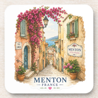 Porta-copo Menton Charming Old Town Alley coasters