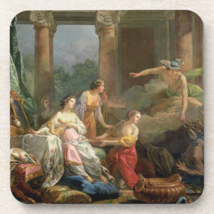 Porta-copo Mercury, Herse e Aglauros, 1763 (óleo em canvas)