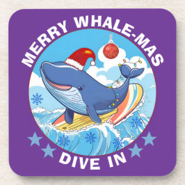 Porta-copo Merry Christmas