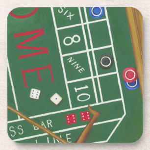 Porta-copo Mesa de casino com calça e dispositivo