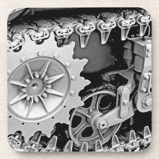 Porta-copo Metal pesado (Frente)