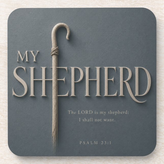 PORTA-COPO MEU PASTOR | SALMO 23:1 | (Frente)