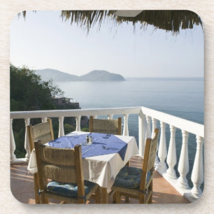 Porta-copo México, Guerrero, Zihuatanejo. Mesa do Café