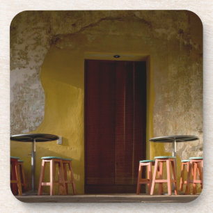 Porta-copo México, Oaxaca, à tarde luzes do sol da varanda