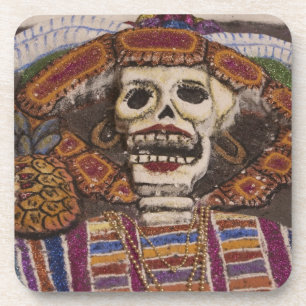Porta-copo México, Oaxaca. Tapeçaria de areia (tapete de aren