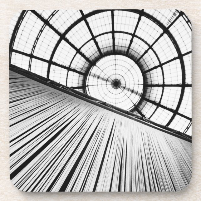 Porta-copo Milano Itália, exibição na Galleria (Frente)