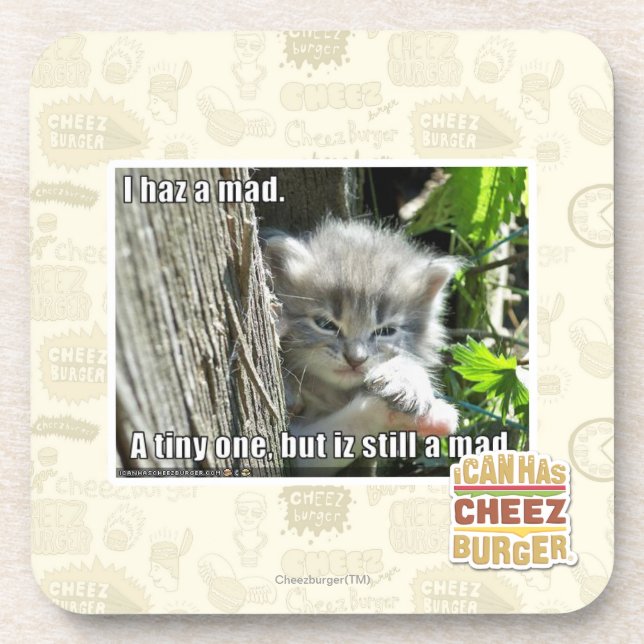 Porta-copo Mim haz um louco (Frente)