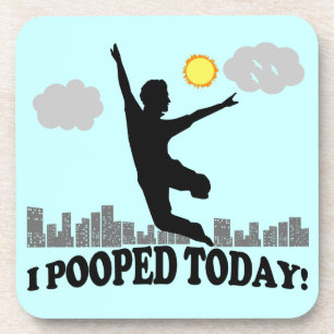 Porta-copo Mim Pooped hoje