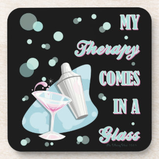 PORTA-COPO MINHA TERAPIA VEM EM UM VIDRO!