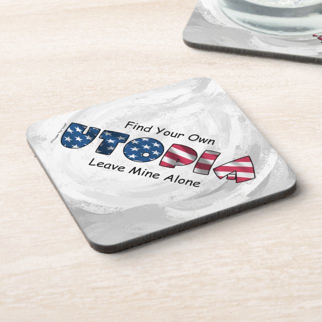 Porta-copo Minha Utopia (Left Side)