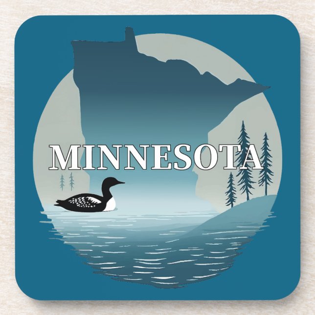 Porta-copo Minnesota Estados Unidos da América (Frente)