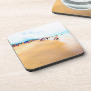 Porta-copo Misty Day at the Beach