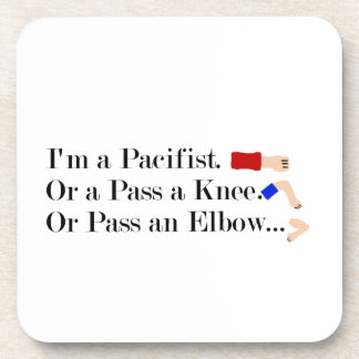 Porta-copo MMA Pacifist Humor Design