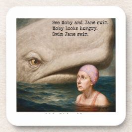 Porta-copo Moby Dick e Jane