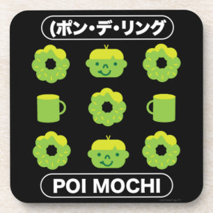 Porta-copo Mochi Rosquinha Poi Mochi E Café