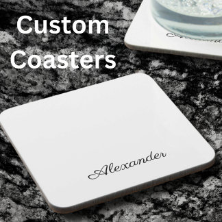 Porta-copo Modelo branco moderno, corte de cozinha de script 