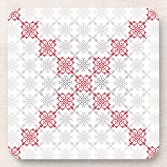 Porta-copo Modelo geométrico II do sinal SUN letão tradiciona (Frente)