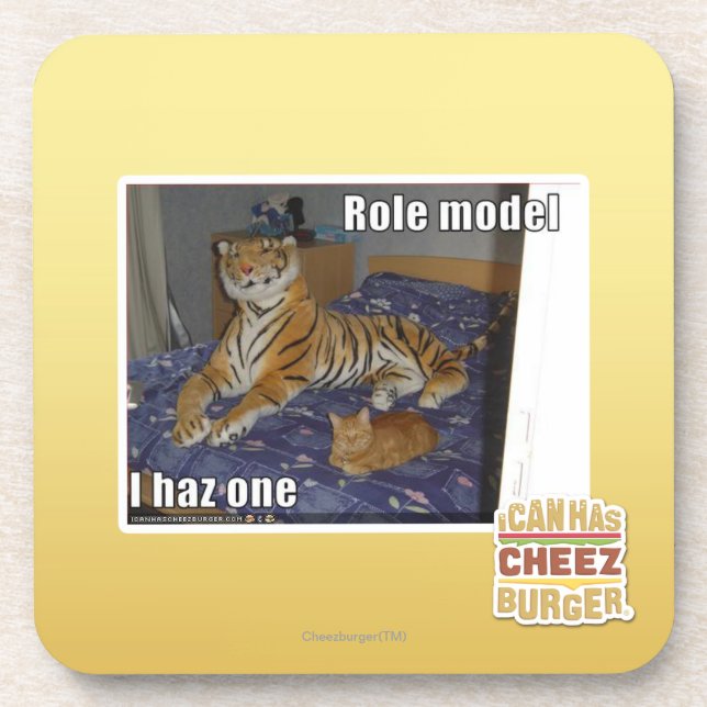 Porta-copo Modelo, haz um de I (Frente)