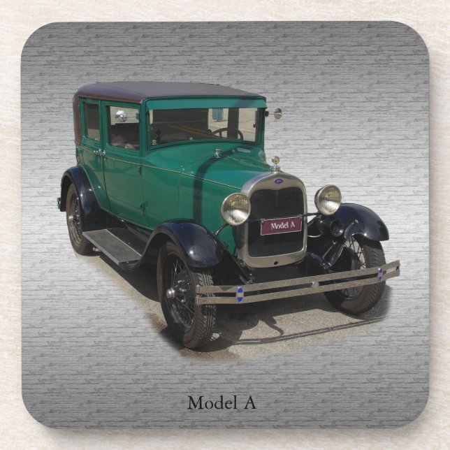 Porta-copo Modelo Verde Um conjunto de 6 portas copos (Frente)