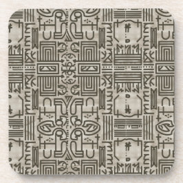 Porta-copo Modern Labyrinth (hieroglyphic + sand) Luxury