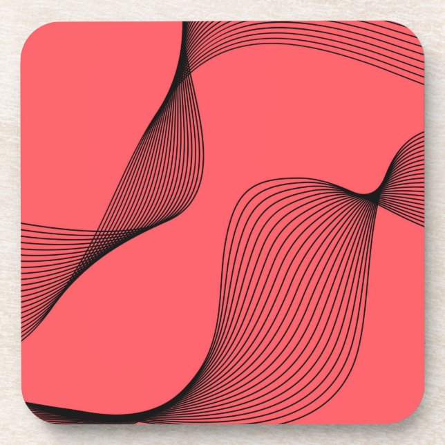 Porta-copo Moderna, elegante, moderna, trendy, simples ilustr (Frente)