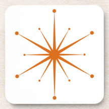 Moderno do século médio Retro Starburst